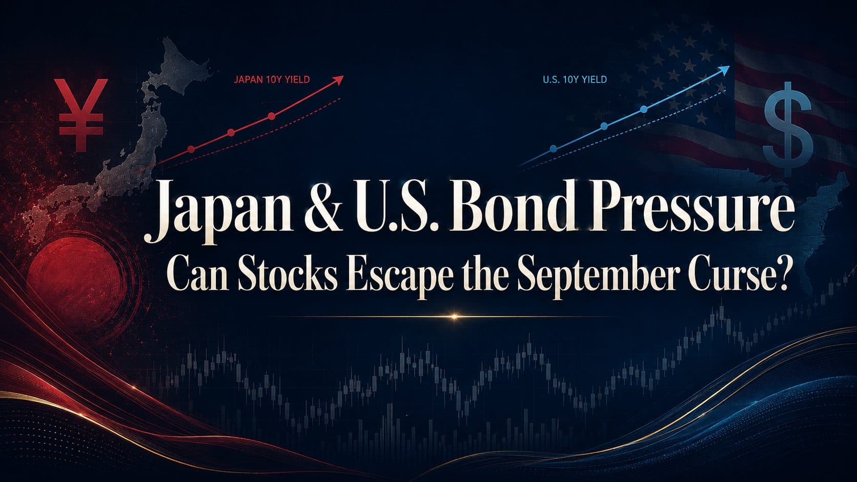 Japan and U.S. bond market pressure as Japanese and U.S. 10-year yields rise ahead of September