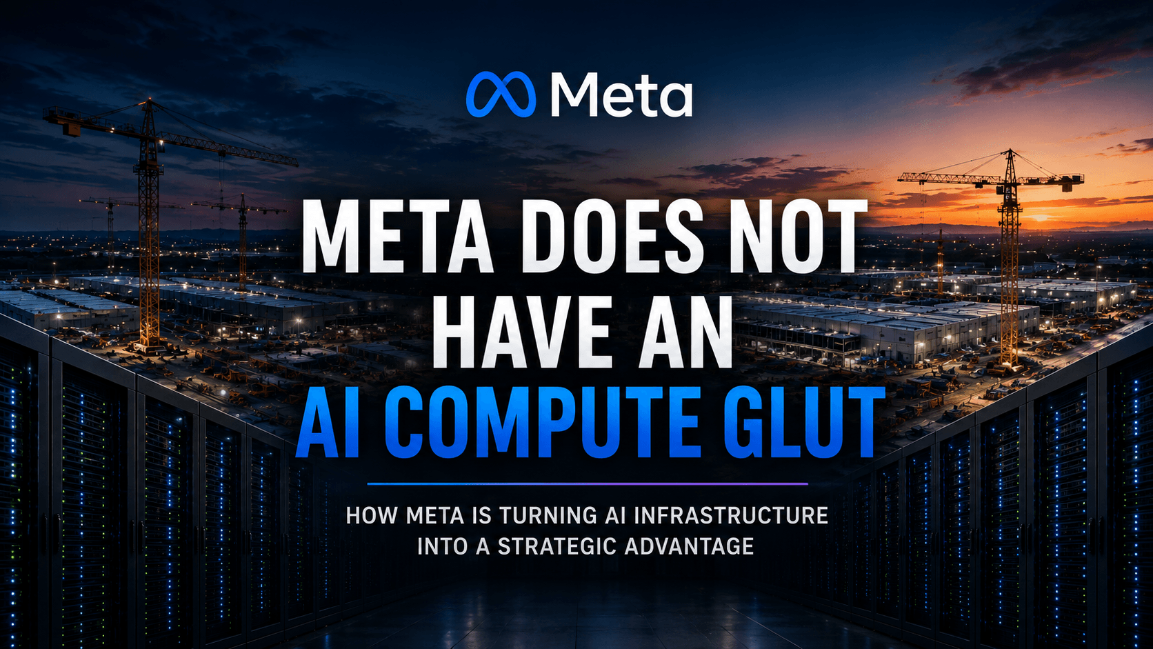 Meta Compute is not an AI capex retreat, showing AI infrastructure and data center capacity.