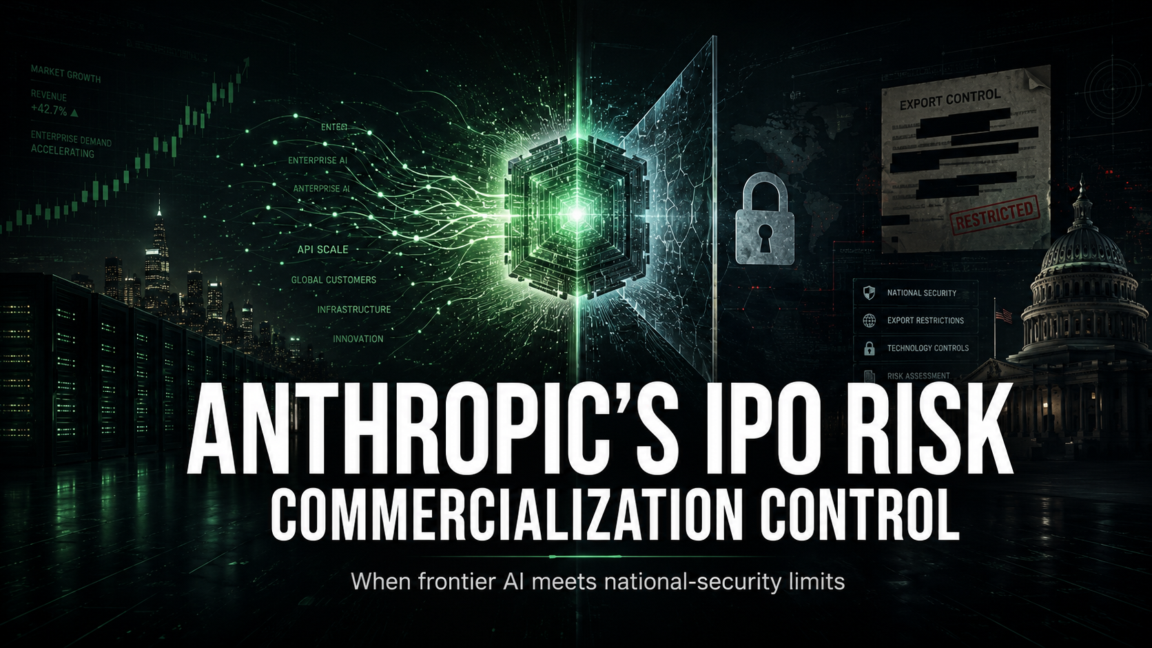 Dark green AI infrastructure image used as the original Anthropic article cover.